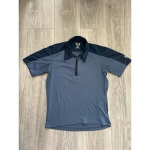 Mountain Hardwear Men’s 1/4 Zip Lightweight Hiking Polo–Size Small